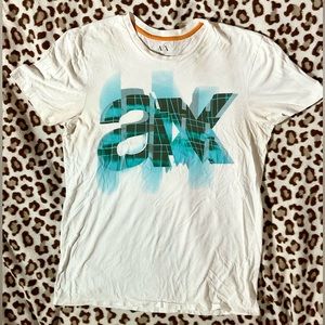 Armani exchange graphic T-shirt, M